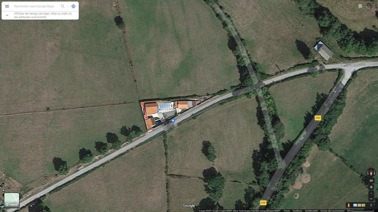 Maison A La Campagne Avec Piscine Flayat Экстерьер фото